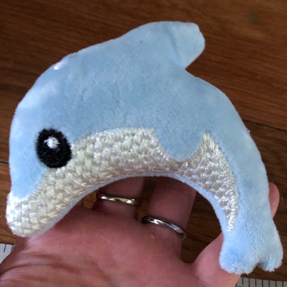 BOGO Blue Dolphin Stuffed Toy